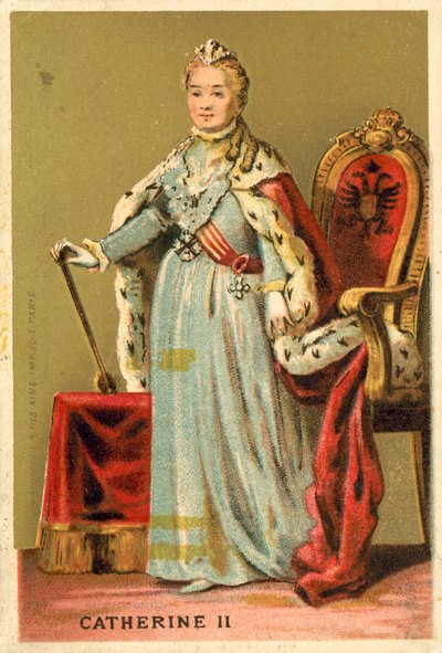 Catherine the Great, Empress of Russia by French School